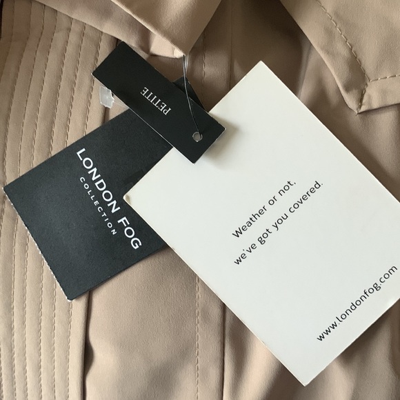 NWT ORIGINAL LONDON FOG MAXI Classic Very Long TRENCH w/hood and bib vest - Picture 5 of 12